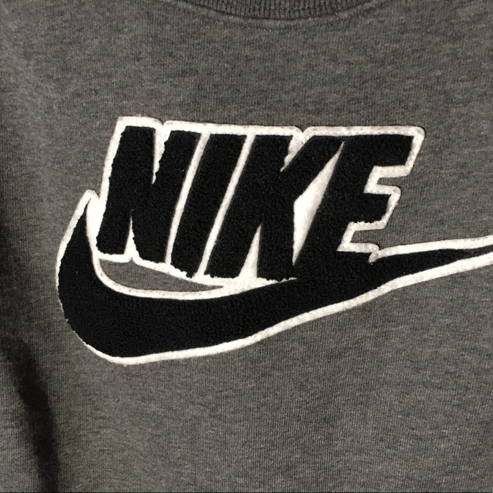 Charcoal Nike Crewneck Sweatshirt